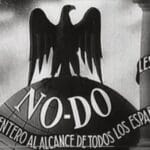 Cabecera del NO-DO con eslogan "El mundo entero al alcance de los españoles"