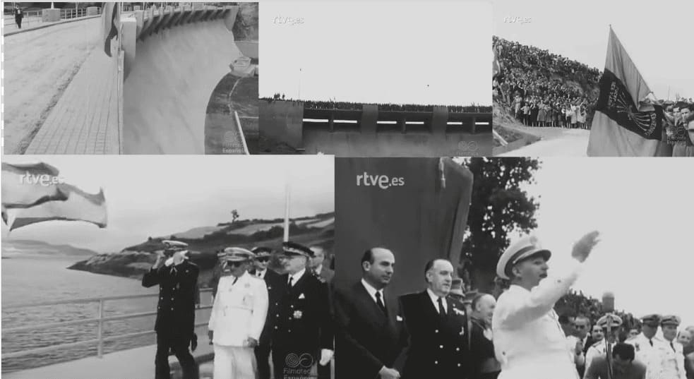 Inauguración de pantanos en el NO-DO