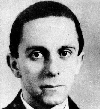 Fotografía de Joseph Goebbels (1919)