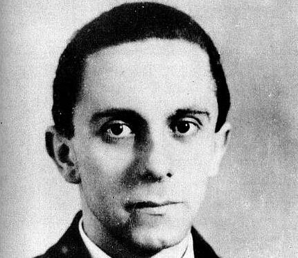 Fotografía de Joseph Goebbels (1919)
