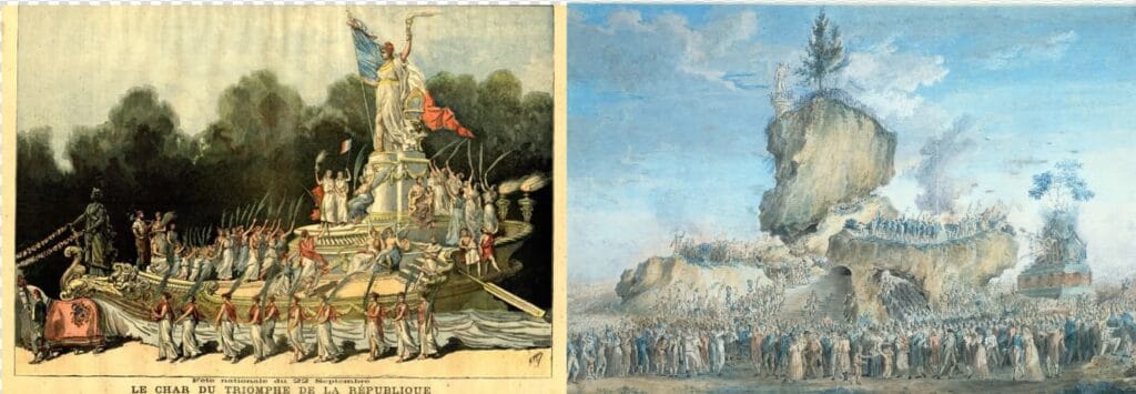 Fiestas Cívicas como instrumento de la propaganda de la Revolución Francesa